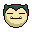 A bouncing Snorlax head from Pokémon Trozei